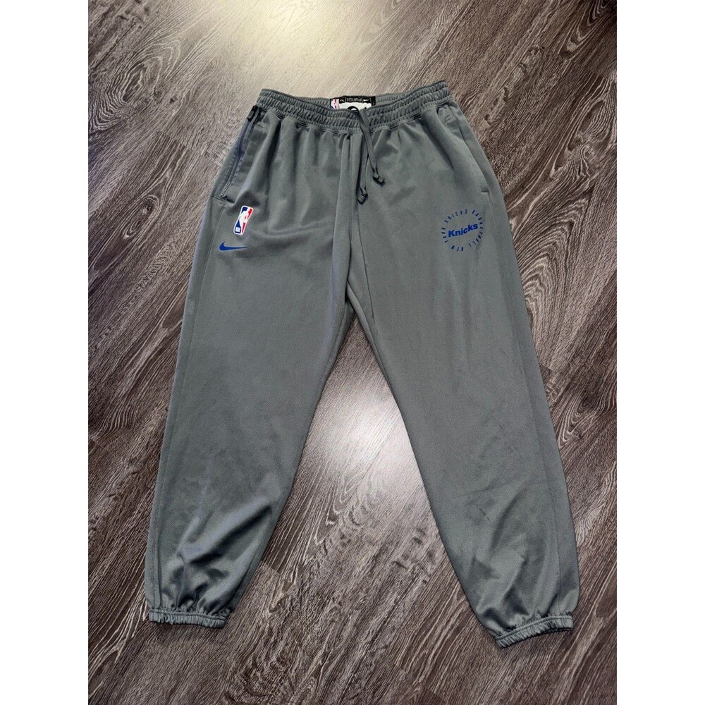 Men's 2XL-T Nike NBA New York Knicks PE Team Issued On-Court Warm-up Sweatpants